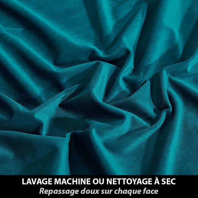 Luxusní termo závěs petrolejově modrý