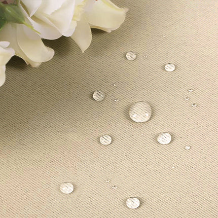 Béžový venkovní závěs s poutky na pergolu