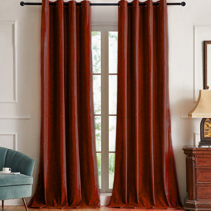 Bordó zatemňovací závěs do ložnice